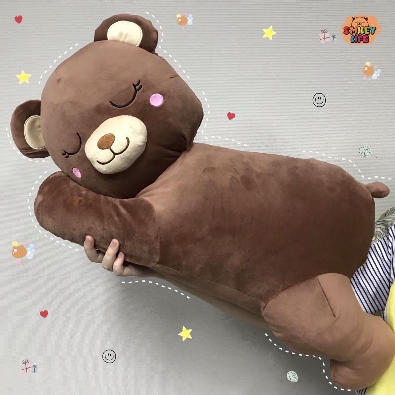 น้องหมีก้นโด่ง ตุ๊กตานุ่มนิ่ม ตุ๊กตาหมี 95cm ของขวัญ รูปที่ 3