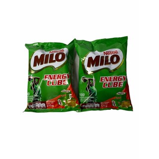 MILO CUBE ไมโลคิวบ์ สินค้านำเข้าจากมาเลเซีย..275g ,100เม็ด 1SETCOMBO/จำนวน 2 แพค/บรรจุ 200เม็ด  สินค้าพร้อมส่ง!!