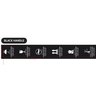 เทประวังแตก tape fragile รุ่น black handle