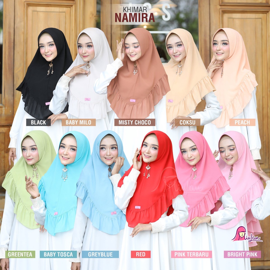 Namira Milan Khimar / Milan Khimar / Namira Milan / Milan Hijab / Hijab ล่าสุด / Hijab Letter ล่าสุด