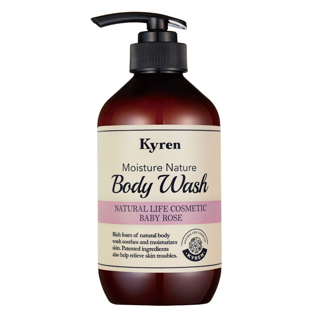 KYREN BODY WASH BABY ROSE 500 ML ครีมอาบน้ำกลิ่นกุหลาบ หอมละมุน