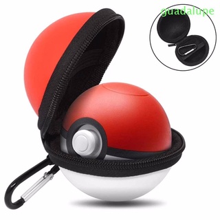 GUADALUPE Travel Pokeball case Hard Carry Case Pokeball Bag Portable Switch Pokemon Controller Zipper Protective for Nintend/Multicolor