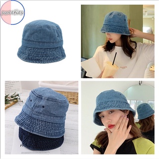 [xijing-cod] woman fashion Casual wild cowboy fisherman hat summer bucket hat unisex 1pcs