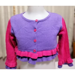 เสื้อไหมพรมเด็ก​ แบรนด์​POULIE&amp;POULA SIZE​ 12-24เดือน