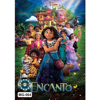 DVD หนังการ์ตูน เสียงไทย มาสเตอร์  Encanto เมืองเวทมนตร์คนมหัศจรรย์