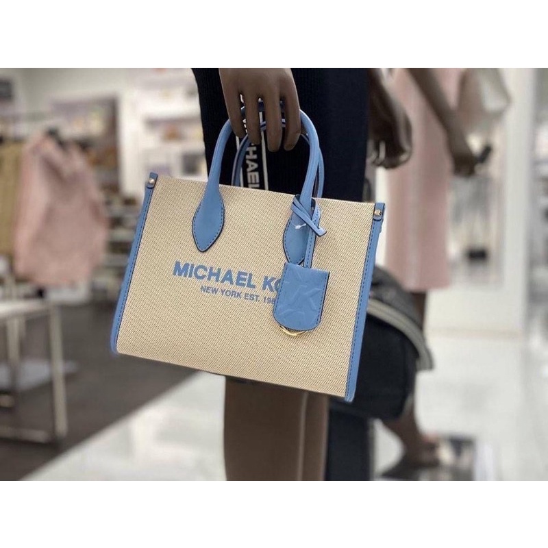 MICHAEL MICHAEL KORS MIRELLA 35S2G7ZC5C CHAMBRAY SM SHOPPER TZ XBODY