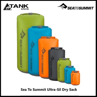 Sea To Summit Ultra-Sil Dry Sack ถุงกันน้ำผ้า CORDURA® เนื้อผ้าบางเบา แข็งแรงและทนทาน มีหลายไซส์ สำหรับการแบกเป้น้ำหนักเบา จักรยานทัวริ่ง และการเดินทางท่องเที่ยว โดย Tankstore