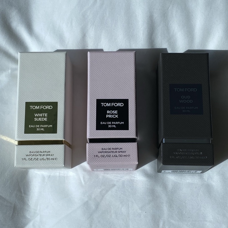 [New] Tom Ford Eau de Parfum 30ml น้ำหอม White Suede / Rose Prick / Oud Wood ของแท้ 100% ส่งฟรี Tomf