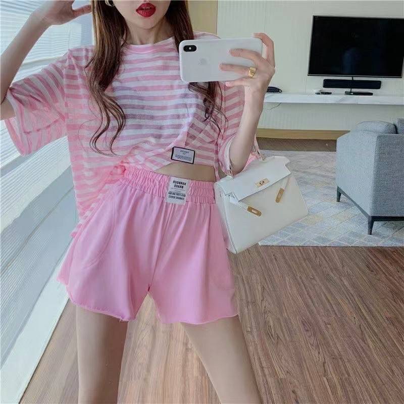 พร้อมส่ง   ชุดละ  209 บาท  เสื้อ+เกง  มี 3 สี