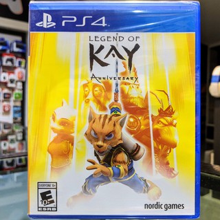 (ภาษาอังกฤษ) มือ1 Legend of Kay Anniversary แผ่นเกม PS4 แผ่นPS4 (PS4 Kay)