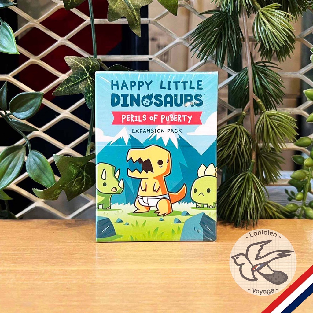 [ของแท้][สินค้าขายดี] Happy Little Dinosaurs/ 5-6 Players Exp/Peril of Puberty/Dating Disasters/Hazards Ahead - รูปที่ 5