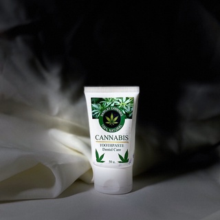 ยาสีฟันกัญชง Cannabis seed oil toothpaste