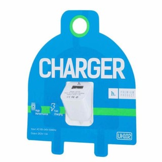 HocoหัวAdapterชาร์จไฟ รุ่นUH102 Premium USB Home Charger