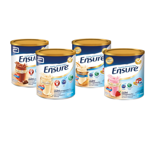 Ensure all flavors 400g x 4 (Vanilla, Wheat, Chocolate, Strawberry)