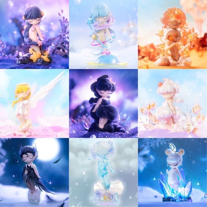 Blind Box - Sleep Heaven’s Elf Series ได้1ตัวแบบสุ่ม - by 52toys (Set of 8+ 2secret)