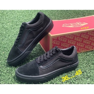 รองเท้า   Vans old skool Black ดำล้วนแท้100% (สินค้าพร้อมส่งและพร้อมกล่องค่ะ)
