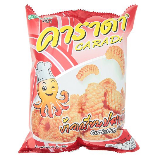 🔥The Best!! คาราด้า ข้าวเกรียบปลาหมึก 40กรัม Karada Squid Rice Cracker 40 grams