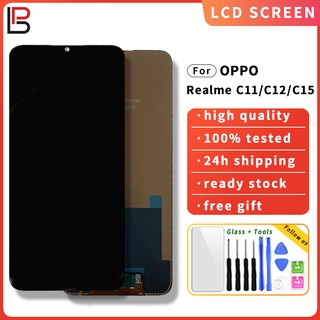 อะไหล่หน้าจอสัมผัส Lcd แบบเปลี่ยน สําหรับ Oppo Realme C11 2020 C11 2021 C12 C15 C20 C21