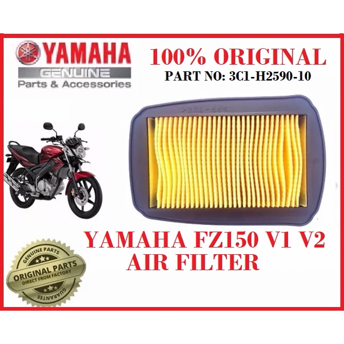YAMAHA FZ150 V1 V2 AIR FILTER MADE IN (FAKE MADE IN THAI ) 3C1-E4450-00