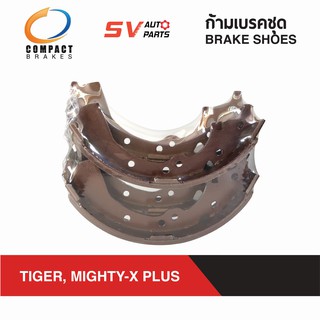 COMPACT ก้ามเบรคหลัง TOYOTA TIGER, TIGER D4D, MIGHTY-X ไทเกอร์ ไทเกอร์ดีโฟดี ไมตี้เอ็กซ์ | BRAK SHOES