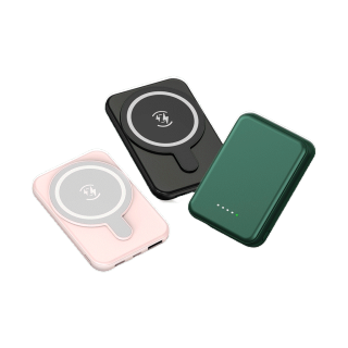 iMI Magnetic Powerbank wireless charger 10000mah M461 แท่นชาร์จไร้สาย แม่เหล็กไร้สาย พาวเวอร์แบงค์ พกพา Quick Charge