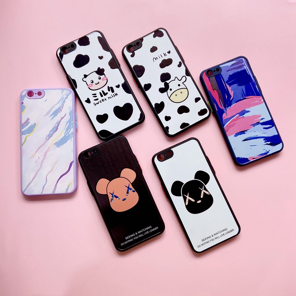 A94 เคสโทรศัพท์ TPU กันกล้อง ลายวัว สำหรับรุ่น OPPO A15-A15s A3s-A93-Reno2f-A57-A12-A5S-A7-A92