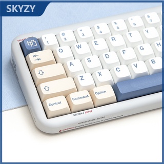 144 คีย์ Soyamilk Keycaps XDA Profile ง่าย PBT Dye Sub คีย์บอร์ดแบบกลไก Keycap