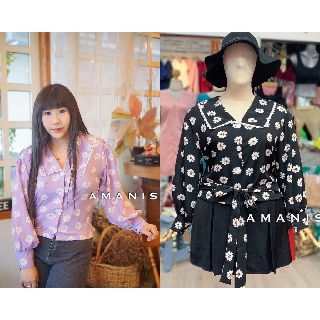 Daisy blouse เสื้อลายดอกเดซี่ๆน่ารักๆ