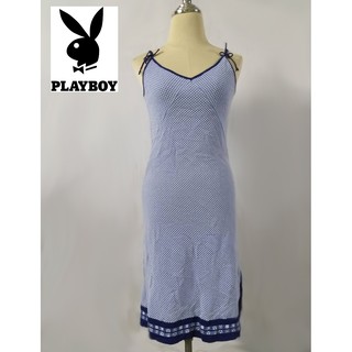 A ชุดกระโปรงผ้ายืด PLAYBOY ใหม่ป้ายห้อย