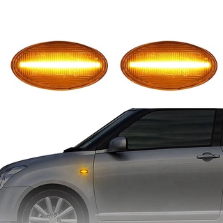 อะแดปเตอร์ไฟเลี้ยว LED สีเหลืองอําพัน T10 สําหรับ Suzuki Swift Alto SX4 2006-2008