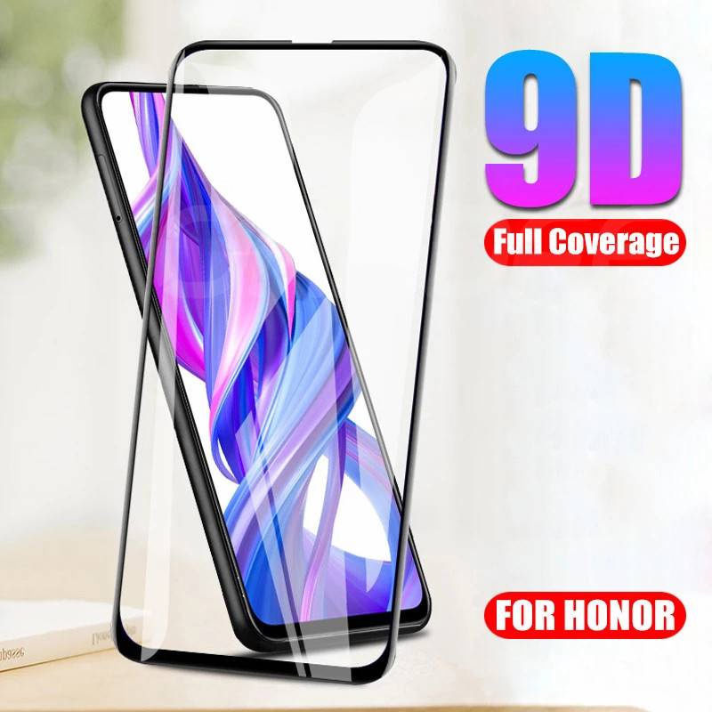 9D กระจกนิรภัยสําหรับ Huawei Honor 9X 9A 9C 9S X10 ป้องกันหน้าจอแก้ว Honor 8X 8A 8C 8S 20S 30S 9i 10