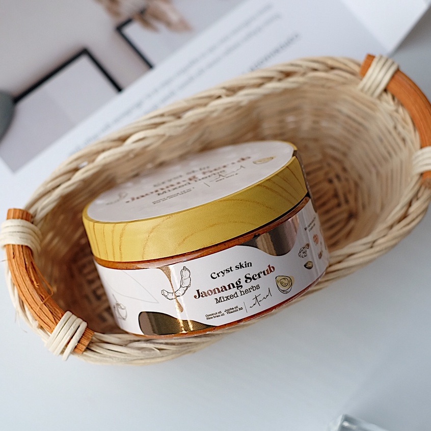 ꒰มีโค้ดลด꒱สครับเจ้านาง Jaonang Scrub สครับสมุนไพร สครับผิวขาว หอมกลิ่นขนม