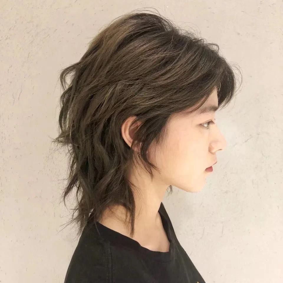 ☒Unisex Short Wig Boys Handsome Cosplay Hair Wolf Tail Realistic Wig Full  Headdress Fluffy | Shopee Thailand
