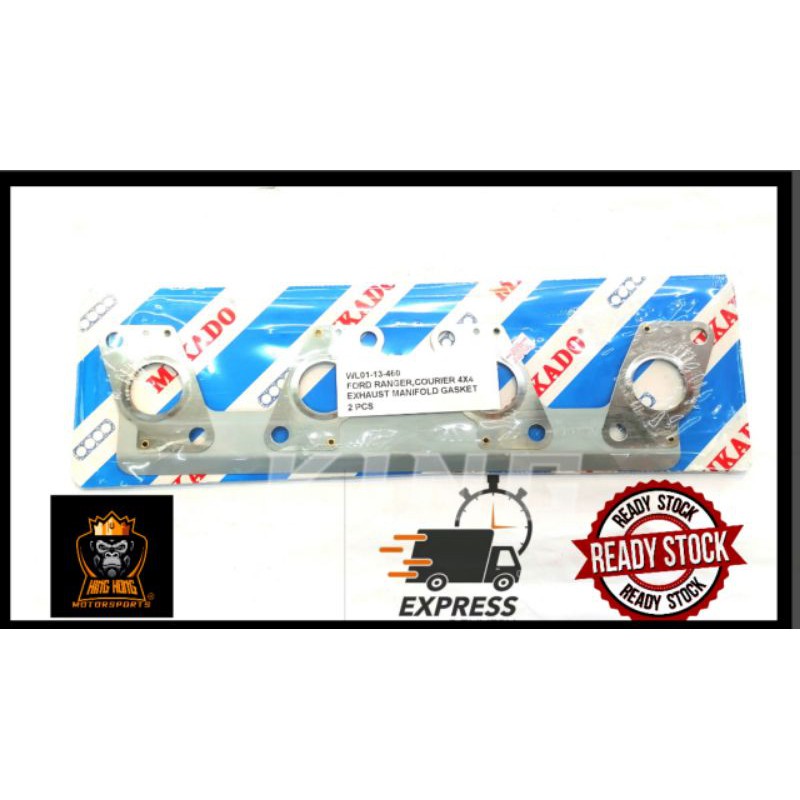 JAPAN MIKADO RANGER WL ปะเก็นท่อไอเสีย WL01-13-460 Mazda B2500 Courier 2.5 12V SC WL-T (โลหะ)