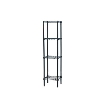 Chandee Wire Shelf 37*35*H160cm EP ดำ