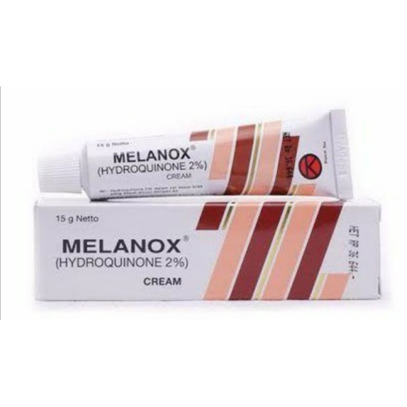 Melanox cream Hydroquinone 2% Flex hitam wajah 15g Ci9Z