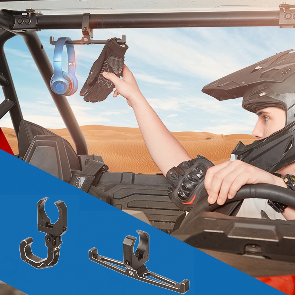 ปรับโฉม&UTV KEMIMOTO Unilateral/ Bilateral Headset Helmet Hanger for