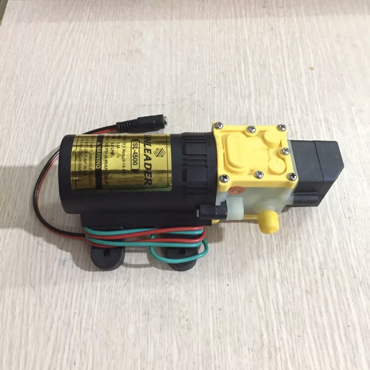 ปั๊มแรงดันน้ําขนาดเล็กแบบ 12V - 60W กระแส 5L/min
