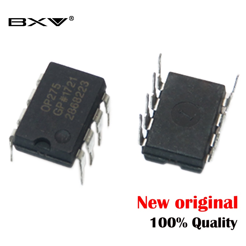 ((5 ชิ้น) OP275GP DIP-8 OP275 DIP OP275GPZ OP275G DIP8 ส่วนประกอบอิเล็กทรอนิกส์