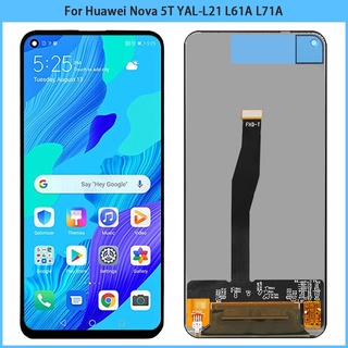 Original 6.26&amp;#39;&amp;#39; For Huawei Nova 5T YAL-L21 L61A L61D L71A LCD Display Touch Screen Digitizer Assembly Honor 20 L