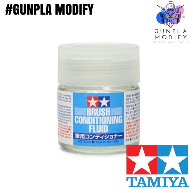 TAMIYA 87181 น้ำยาถนอมพู่กัน Brush Conditioning Fluid 23 ml