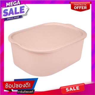 กล่องจัดเก็บชุดชั้นใน PLIM 31.8x24.8 ซม. สีชมพู กล่องเก็บผ้า STORAGE BOX PLIM 31.8X24.8CM PINK อุปกรณ์จัดเก็บเสื้อผ้า