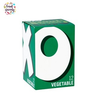 [Best Before 30-May-2023] Oxo 12 Vegetable Stock Cubes 71g ซุปก้อนรสผัก 12 ก้อน