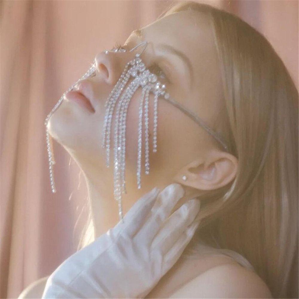 Jonye กรอบแว่นตากันแดด ประดับพลอยเทียม ไร้กรอบ สไตล์ฮิปฮอป - jony1.th ...