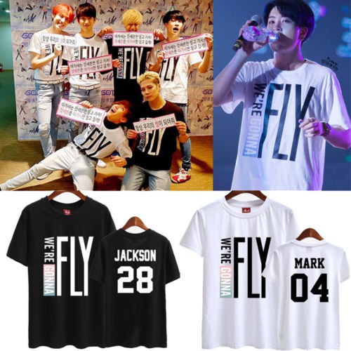 เสื้อยืด got7 เสื้อ got7 เสื้อยืดสมาชิก got7 we everonna fly