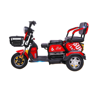 [มีโค้ดลดเพิ่ม 10%] จักรยานไฟฟ้า 3 ล้อ Electric Tricycles รุ่นH3 สามล้อ3ที่นั่ง จักรยานสามล้อไฟฟ้า จักรยาน สามล้อไฟฟ้า