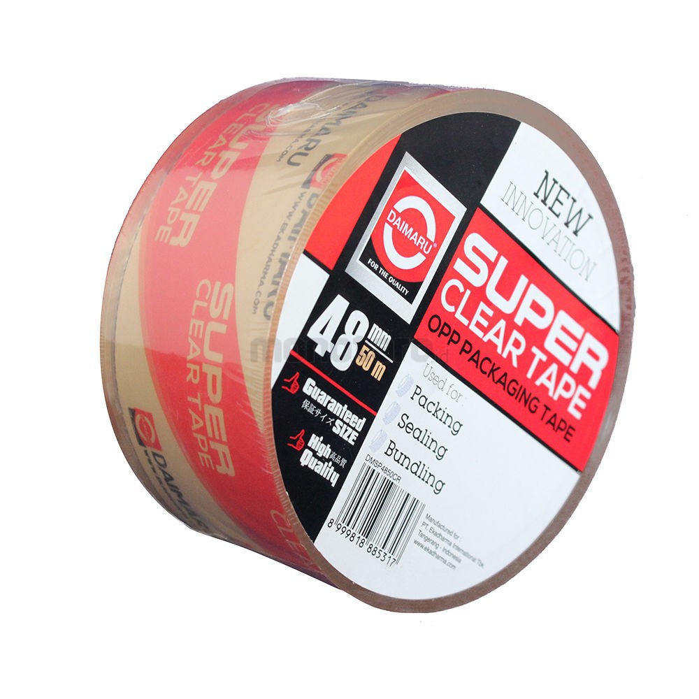 2 นิ้ว DAIMARU CLEAR SUPER CLEAR DUCT TAPE (48MM*50M)