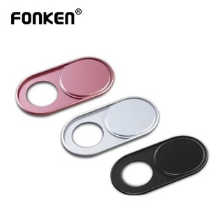 FONKEN สติกเกอร์ฝาครอบกล้องเว็บแคม แบบสไลด์ สำหรับ แล็ปท็อป