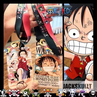 ป้ายห้อยบัตร One Piece Card Holder + INS Lanyard กรอบใส่บัตร พร้อมสายผ้าคล้องคอ ที่ใส่บัตรกรอมบัตร สายคล้องบัตร ใส่บัตรพนักงาน สายคล้องบัตรพนักงาน ที่ใส่บัตรพนักงาน บัตรพนักงาน บัตรนักเรียน ที่ห้อยบัตรพนักงาน ซองใส่บัตรพนักงาน การ์ด บัตร ซองใส่บัตรพนักงาน