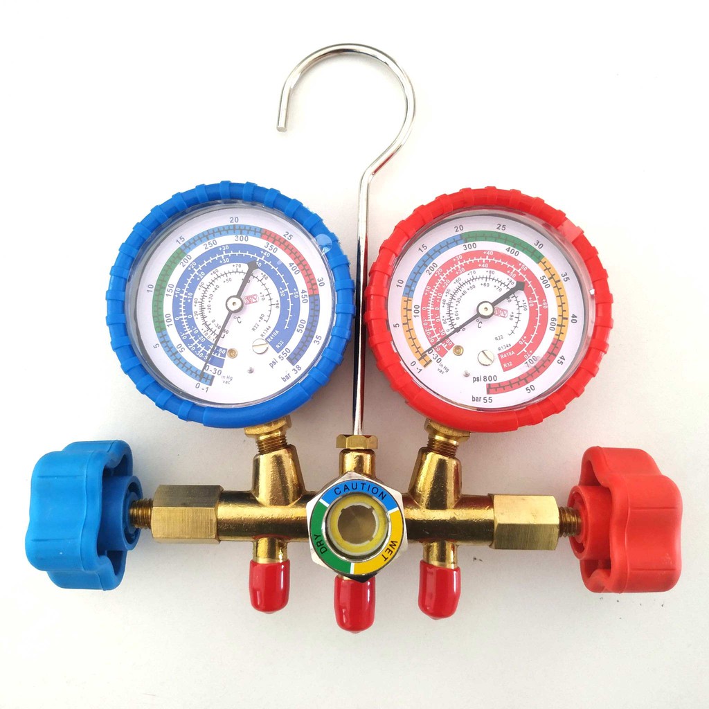 ชุดเกจ์วัดน้ำยาแอร์  SP รุ่น CT536 , CT572 ใช้กับ R32 R410a R22 R134a  ใช้ได้ทุกน้ำยา สายยาว 72 นิ้ว กับ สายยาว 36 นิ้ว - รูปที่ 3